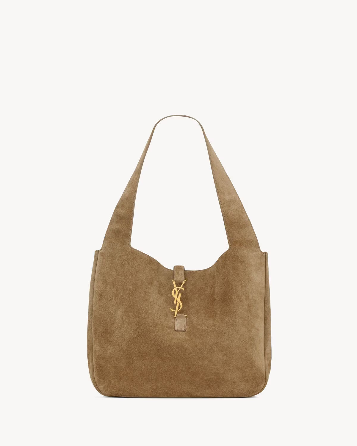 Saint Laurent Women's Brown Suede Bea Tote Bag